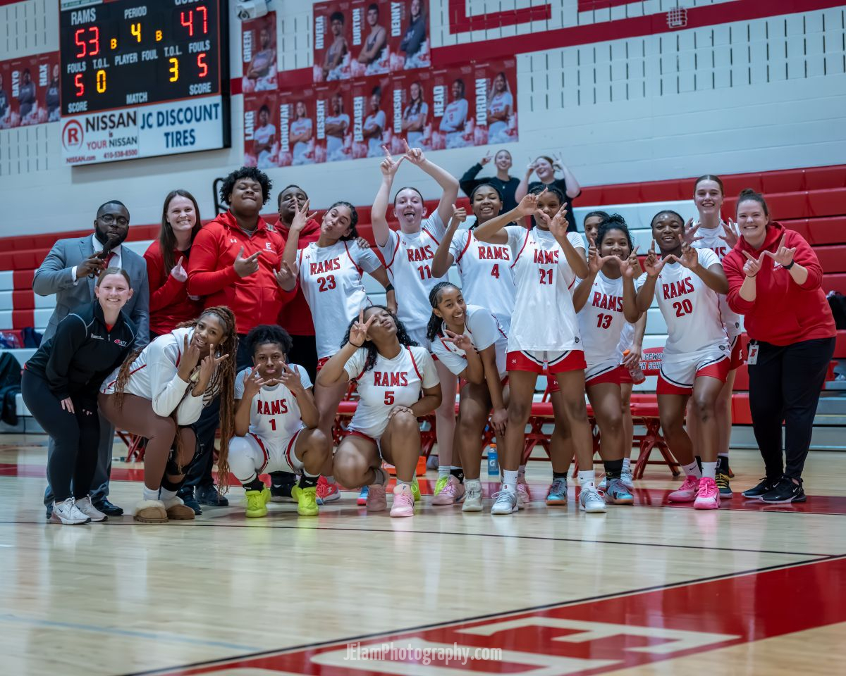 Varsity Girls Basketball – 3A Regional Final – Milford Mill at Edgewood